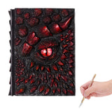 Dragon's Eye Embossed Resin Notebook A5 Journal