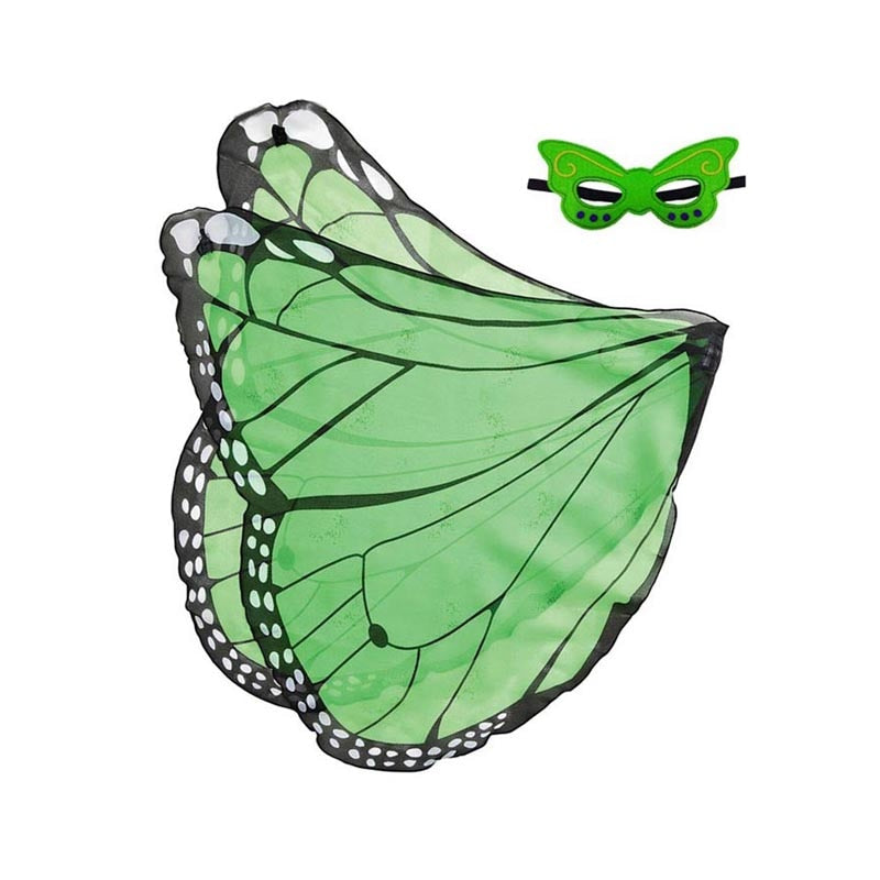 Kids Fairy Butterfly Wings and Masks