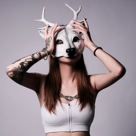 Deer Mask 3D Animal Masks PU Foam Cosplay