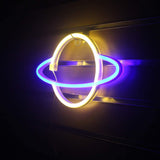 Planets & Astronauts Neon Lights LED Night Lights