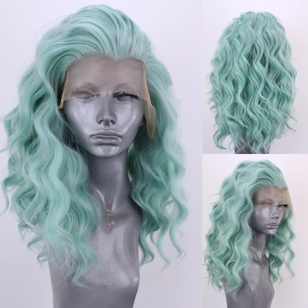 Curly’s Lace Front Short Bob Wigs