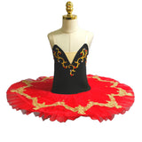 Velvety Top Embroidered Ballet Tutus Kids and Adult Ballerinas