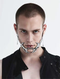Goth-Punk Titanium Mask