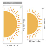 Sunshine Removable Wall Stickers Peel and Stick Vinyl Decals