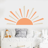 Sunshine Removable Wall Stickers Peel and Stick Vinyl Decals