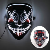 Glowing Cosplay LED Joker Masks
