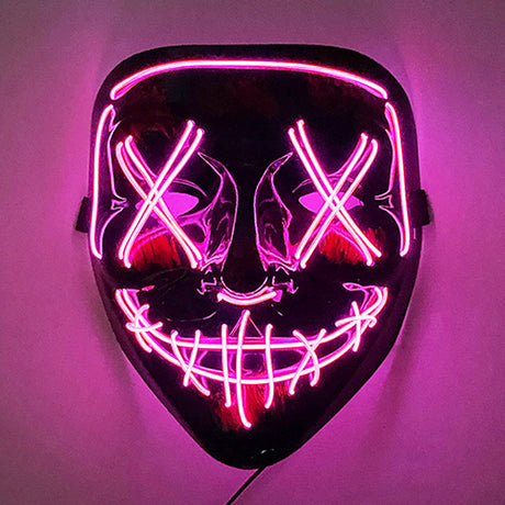 Glowing Cosplay LED Joker Masks