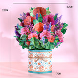 Pop-Up Flower Card 3D Greeting Card
