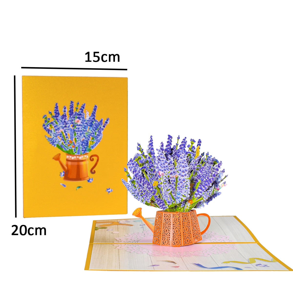 Pop-Up Flower Card 3D Greeting Card