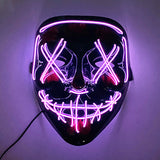 Glowing Cosplay LED Joker Masks