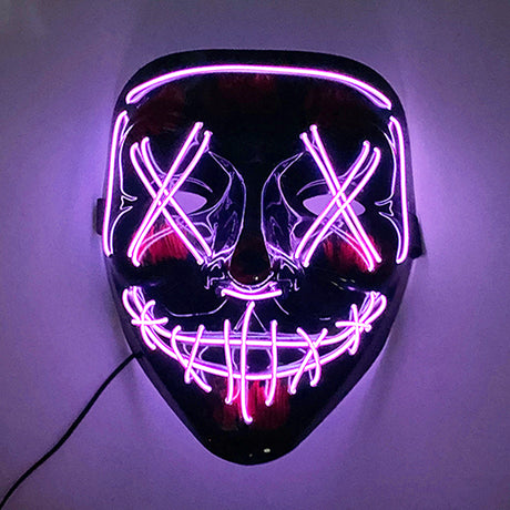 Glowing Cosplay LED Joker Masks