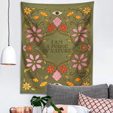 I Am A Force Of Nature Wildflower Wall Hanging