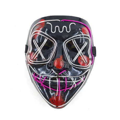 Glowing Cosplay LED Joker Masks