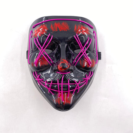 Glowing Cosplay LED Joker Masks