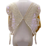 1Pair Butterfly Wings Embroidered Large DIY Appliqué 65X23cm