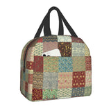 William Morris Print Thermal Insulated Lunch Bag