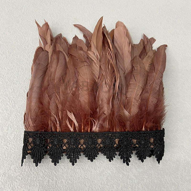 Natural Feather Wrist Cuffs