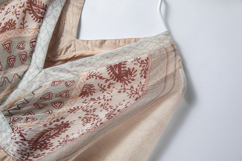 Mulberry Silk Summer Floral Dress