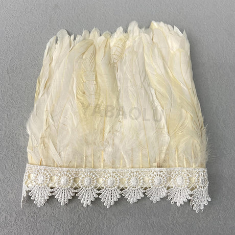 Natural Feather Wrist Cuffs