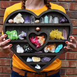 Wooden Crystal Display Shelves