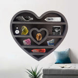 Wooden Crystal Display Shelves