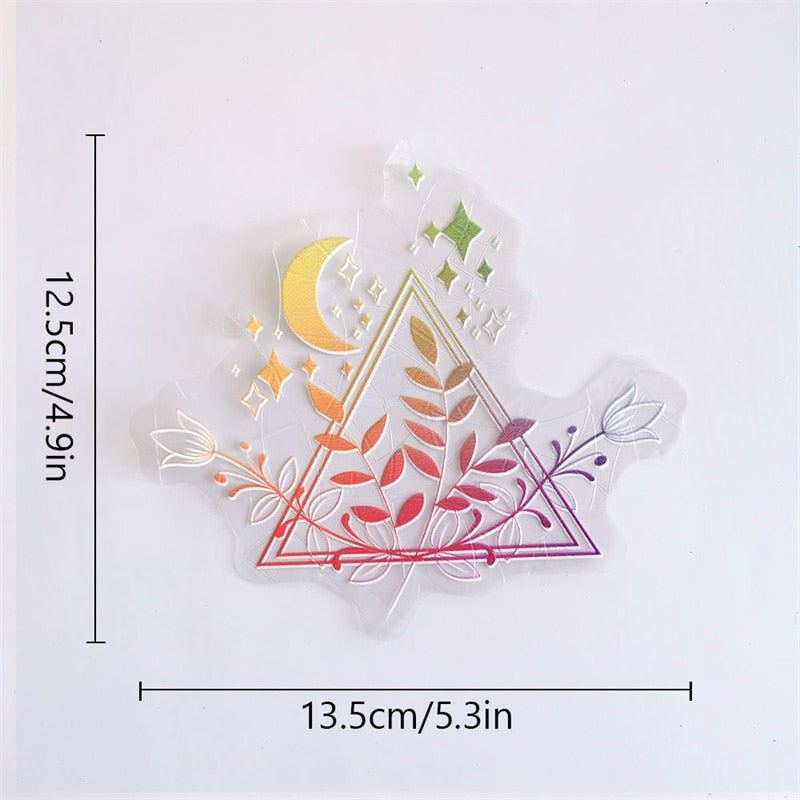 Rainbow Maker Window Stickers DIY Glass Decals Rainbow Prisms Maker