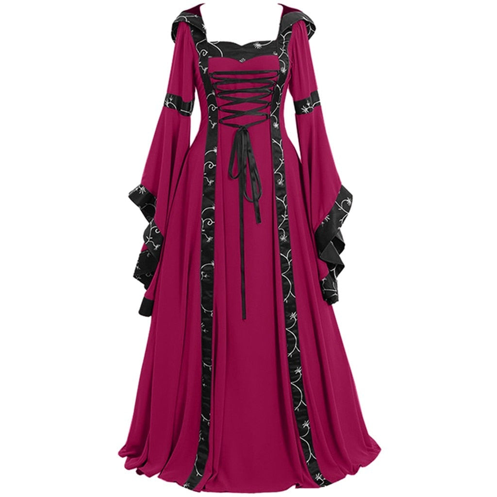 Floor Length Medieval Gothic Dress