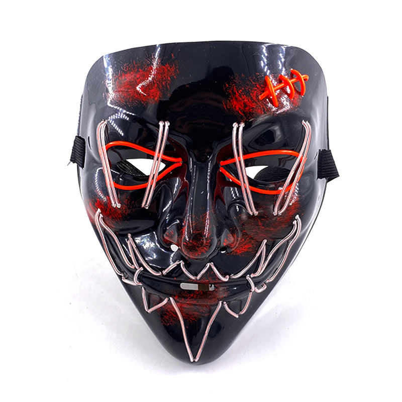 Glowing Cosplay LED Joker Masks