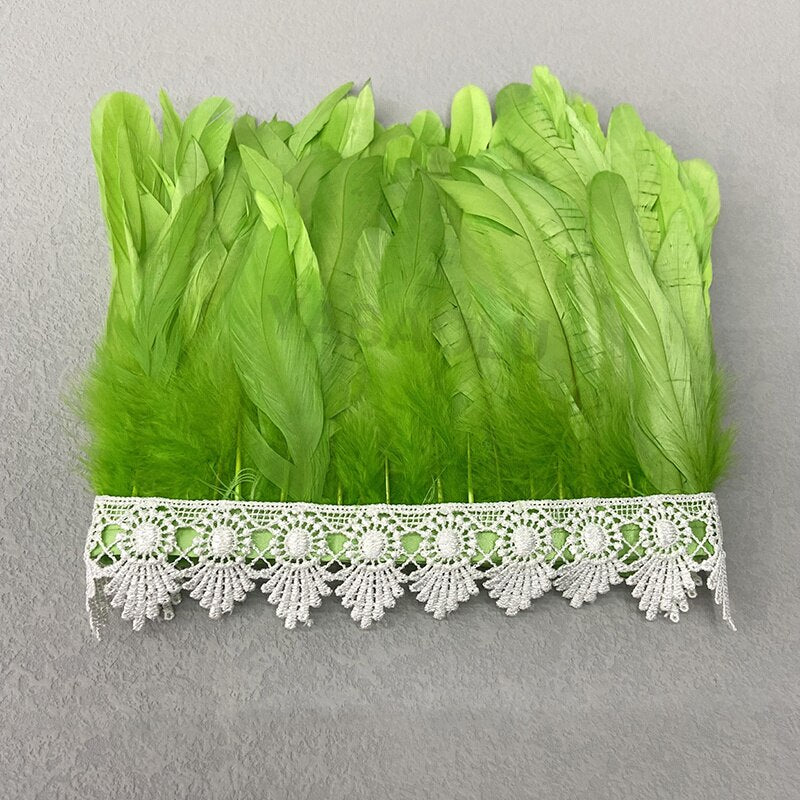 Natural Feather Wrist Cuffs