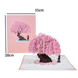 Pop-Up Flower Card 3D Greeting Card