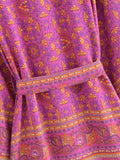 River Moss Boho Short Kimono