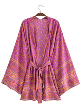 River Moss Boho Short Kimono