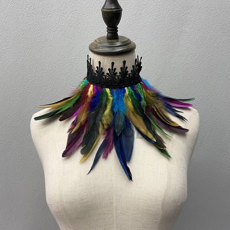 Feather Choker Collars