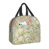 William Morris Print Thermal Insulated Lunch Bag