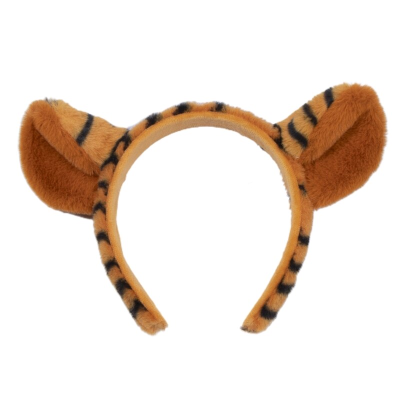 Plush Animal Ears Headband Costume Prop