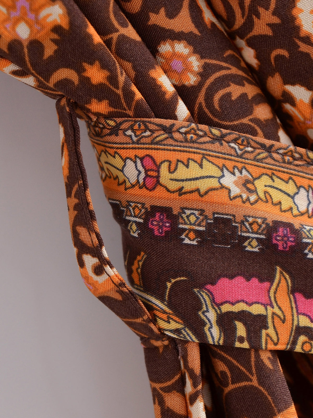 River Moss Boho Short Kimono