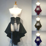 Bustle Skirt Victorian Gothic Steampunk Corset Costume Belt