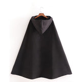 Medieval Fashion Sleeveless Hooded Cloak