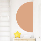 Half Circle Removable Peel and Stick Wall Sticker Wall Decal