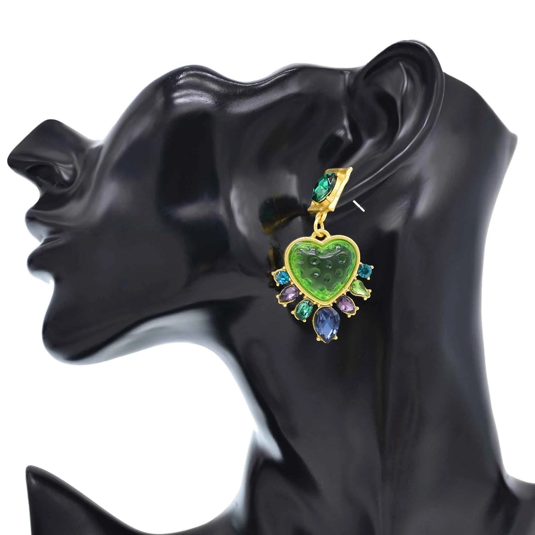 Cordelia's Heart Stud Earrings