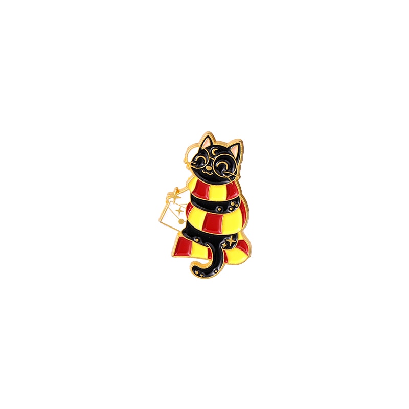 Halloween Cats Enamel Pins