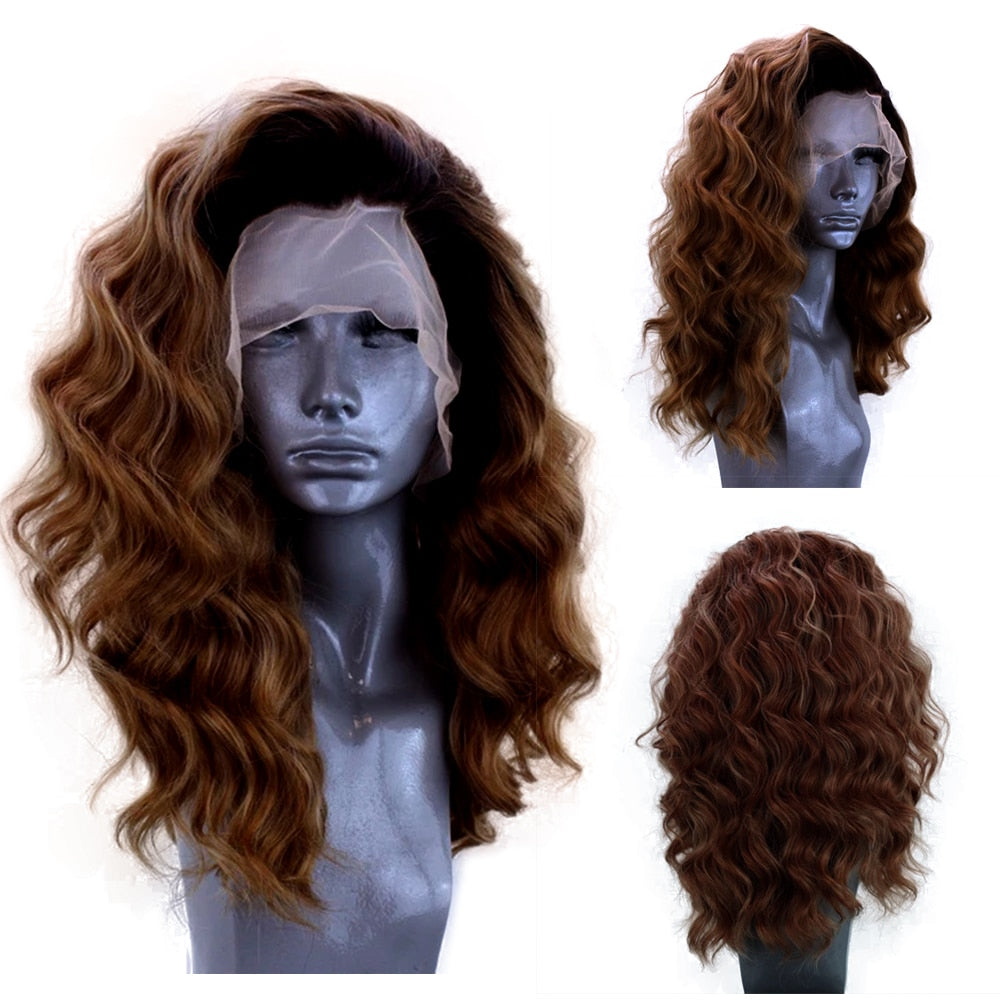 Curly’s Lace Front Short Bob Wigs