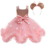 Minnie Mouse Girls Party Dress