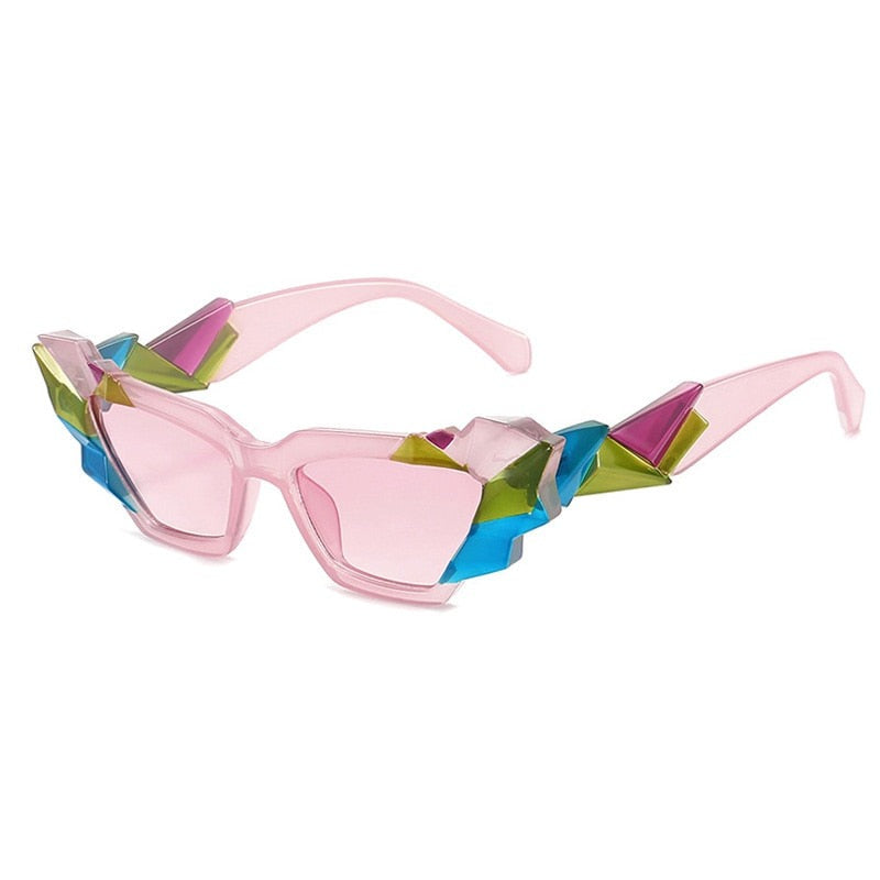 Franny's Fragmented Cat eye Sunglasses