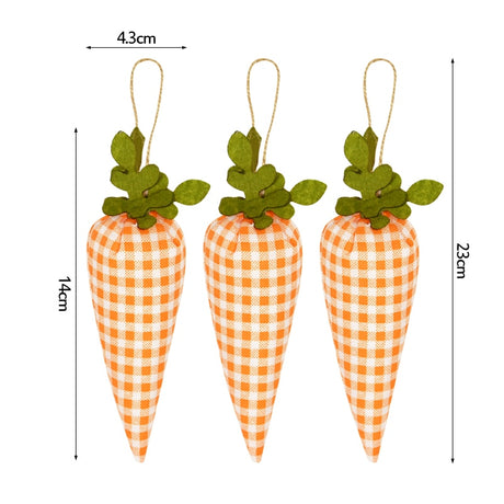 Easter Cotton Carrots Decoration Gifts