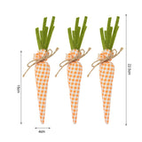 Easter Cotton Carrots Decoration Gifts