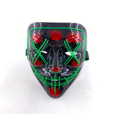 Glowing Cosplay LED Joker Masks