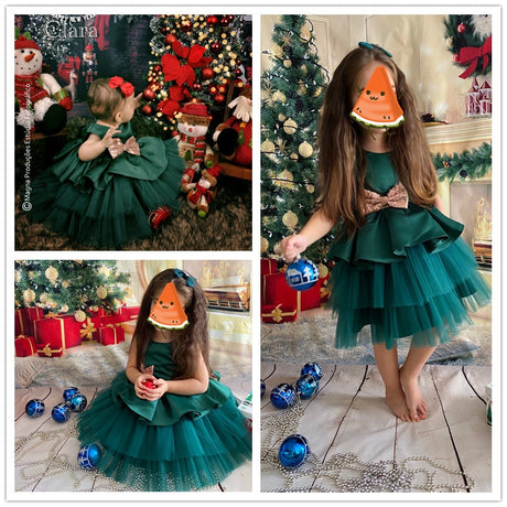 Toddler Baby Girl Christmas Concert Dresses