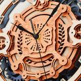Medieval Carolingian Wall Clock DIY 3D Wooden Model Kit
