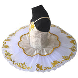 Velvety Top Embroidered Ballet Tutus Kids and Adult Ballerinas